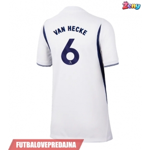 Lacne Ženy Futbalové dres Tottenham Hotspur Jan Paul van Hecke #6 2026-27 Krátky Rukáv - Domáci